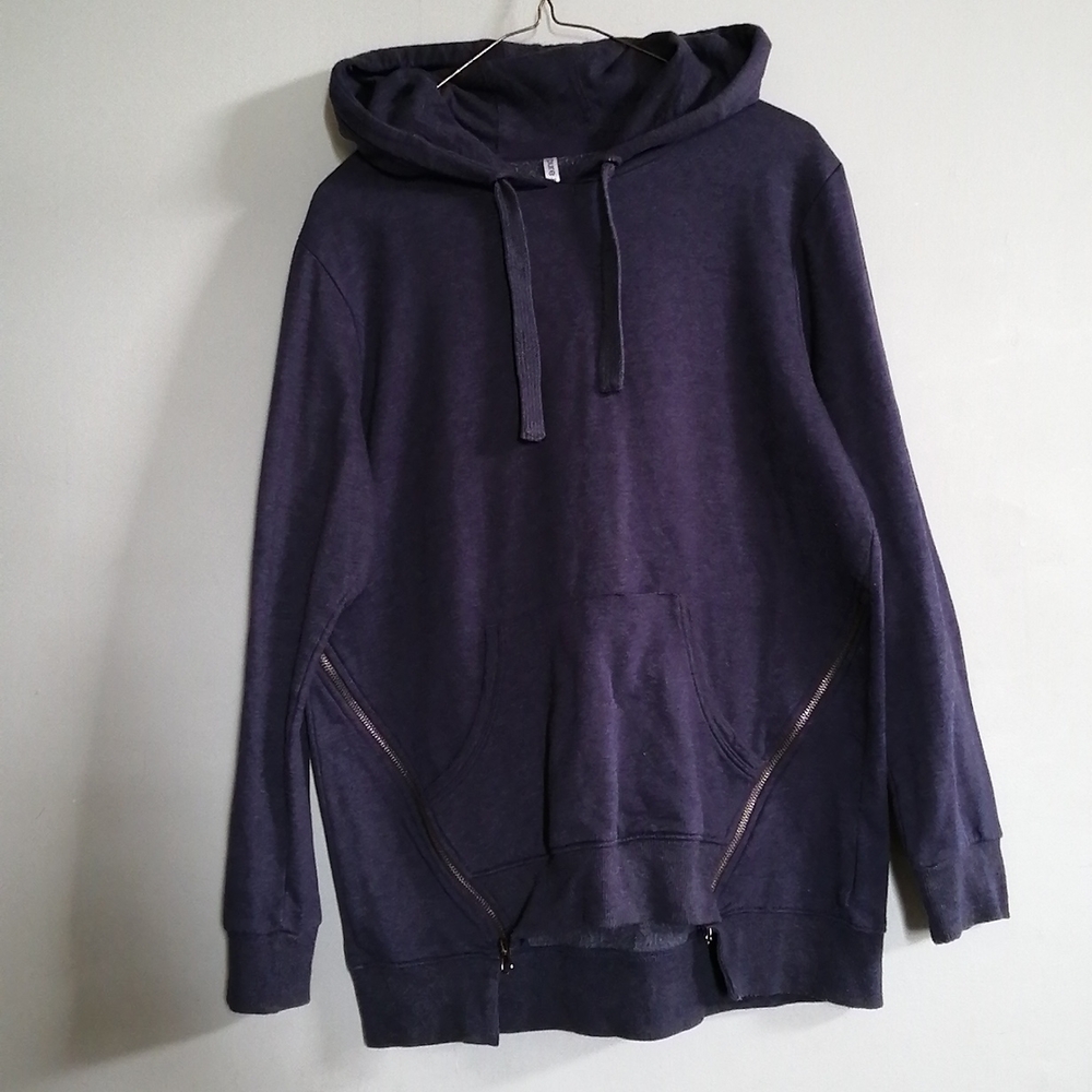 Purple hoodie